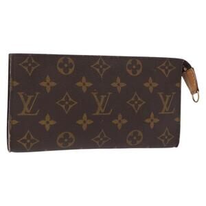 LOUIS VUITTON Monogram Bucket GM Accessory Pouch LV Auth 159652